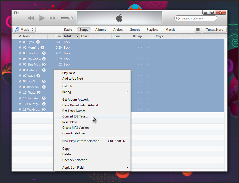 itunes-convert-id3-tags